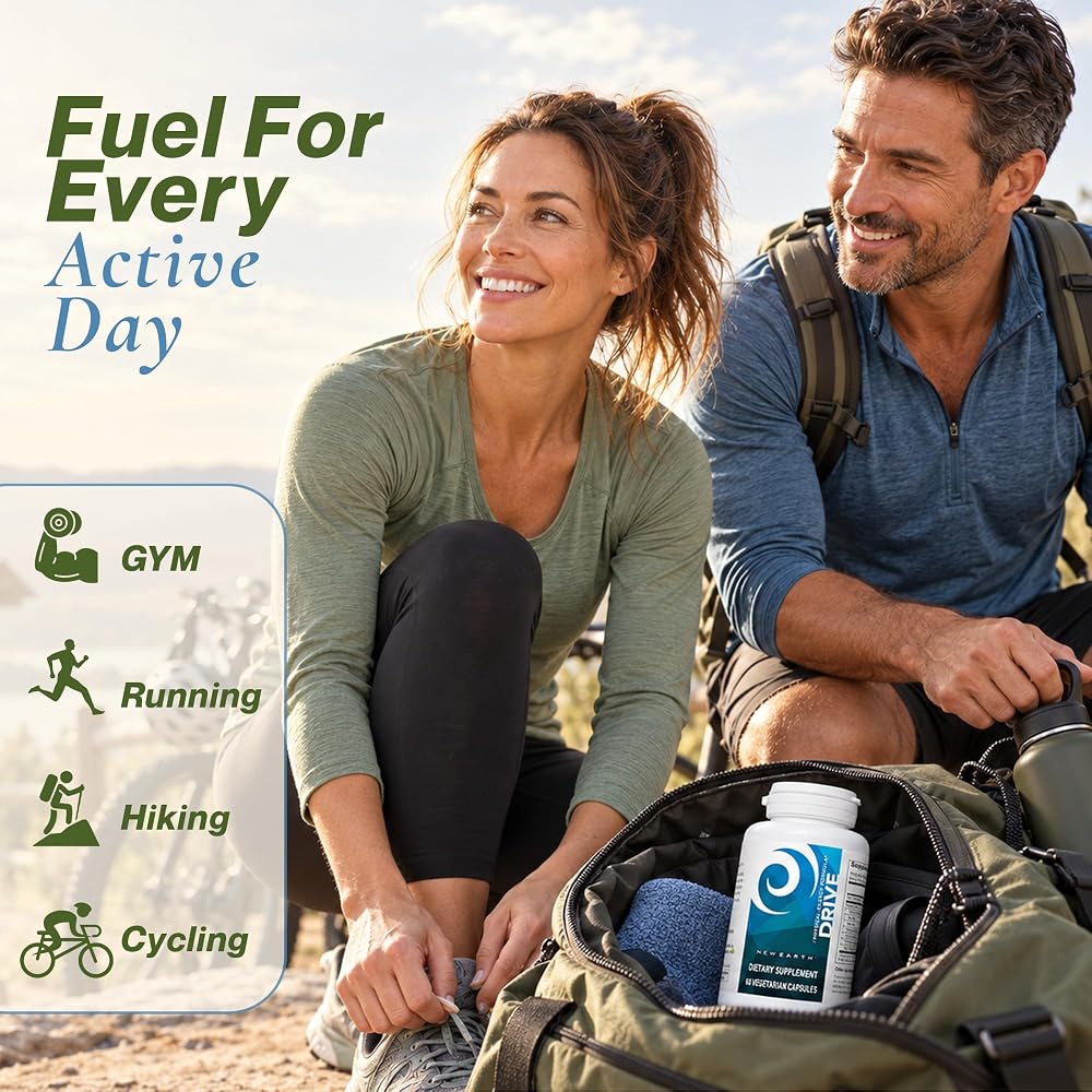 New Earth Drive Natural Pre Workout with Cordyceps - image 2