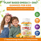 SHIFAA NUTRITION Omega 3 DHA Gummies for Kids - 60 Gummies - image 2