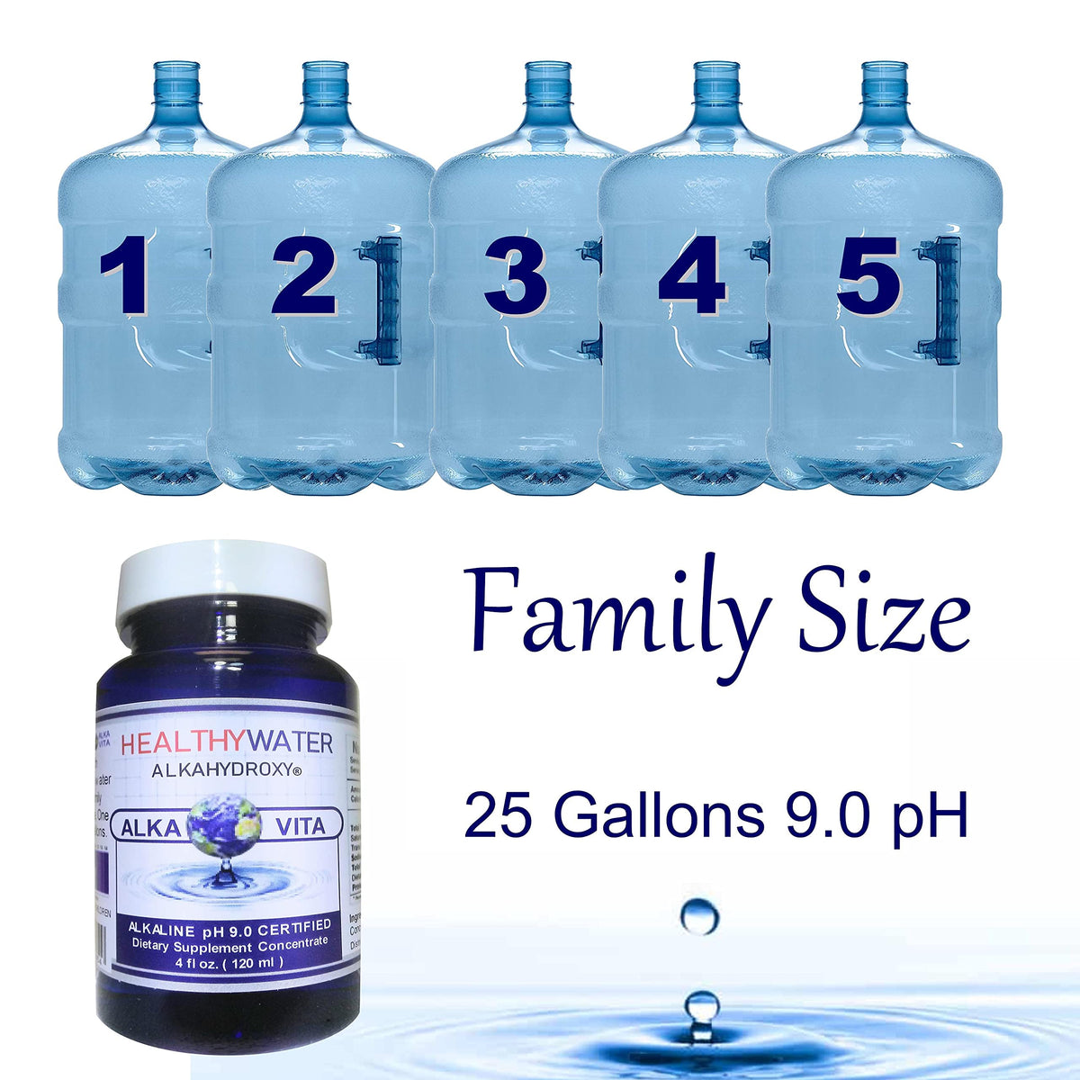 ALKA VITA Alkaline Water Concentrate pH 9.0 - 4 Fl Oz - image 4