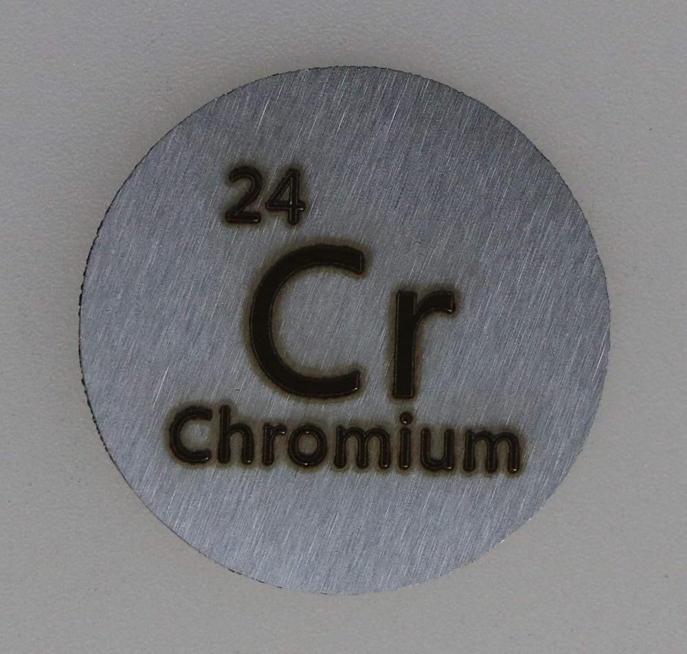 PFS Chromium Metal Disc 24.26mm 99.99% Pure - 1 Disc - image 2