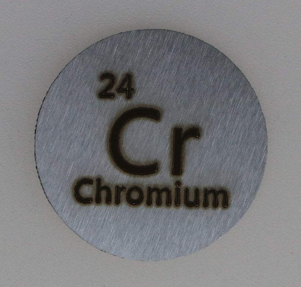 PFS Chromium Metal Disc 24.26mm 99.99% Pure - 1 Disc - image 2