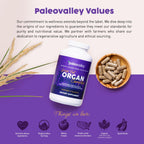 Paleovalley 100% Grass Fed Organ Complex - 168 Capsules - image 8