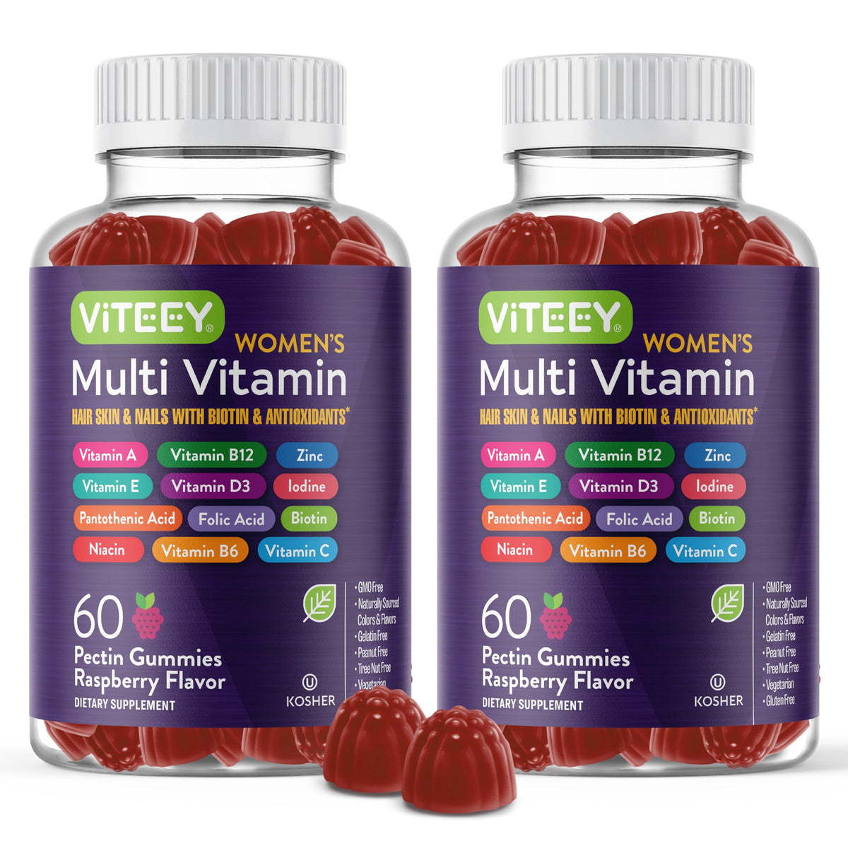 Viteey Womens Multivitamin Gummies - for Complete Health
