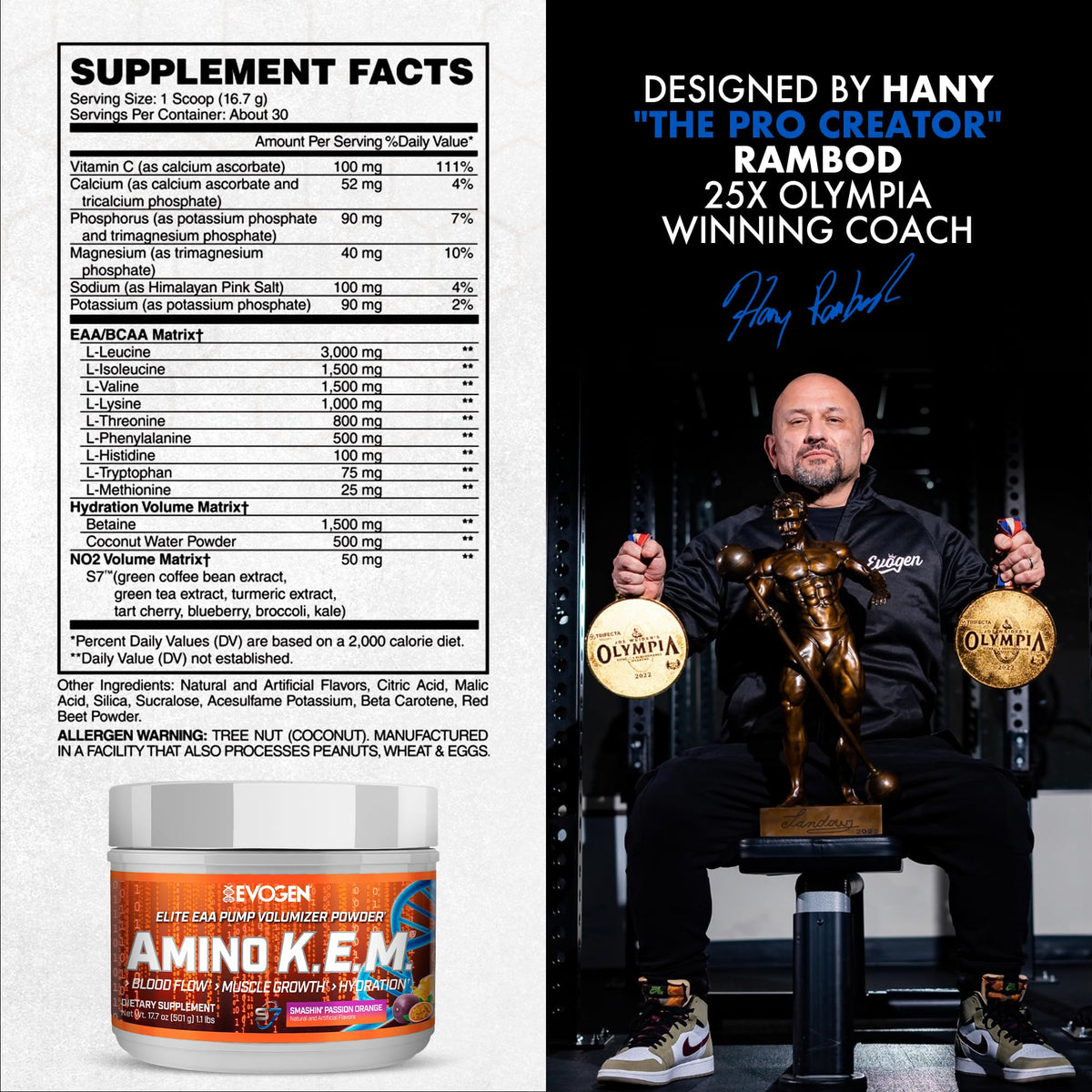 Evogen AminoKEM Essential Amino Acid