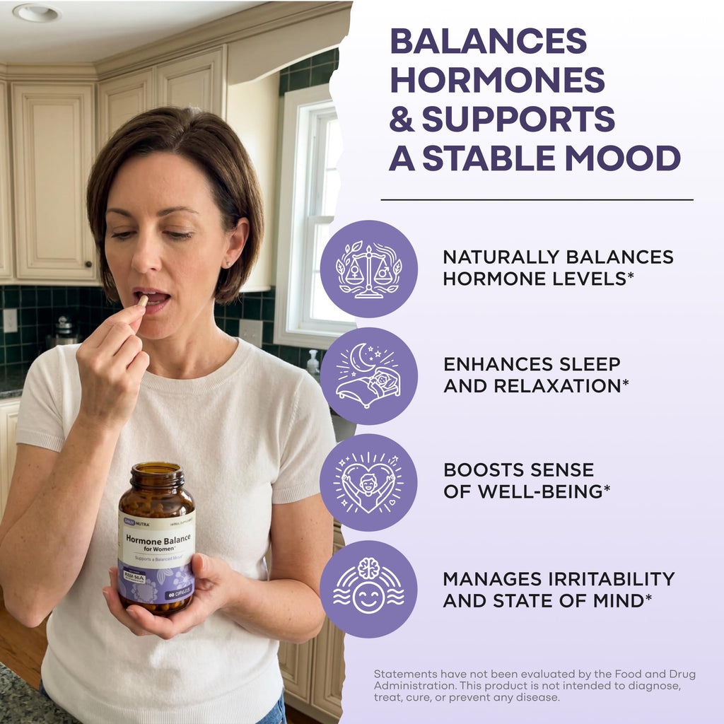 DailyNutra Hormone Balance for Women Supplement - 90 Capsules - image 3