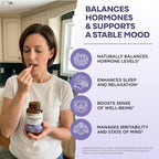 DailyNutra Hormone Balance for Women Supplement - 90 Capsules - image 3