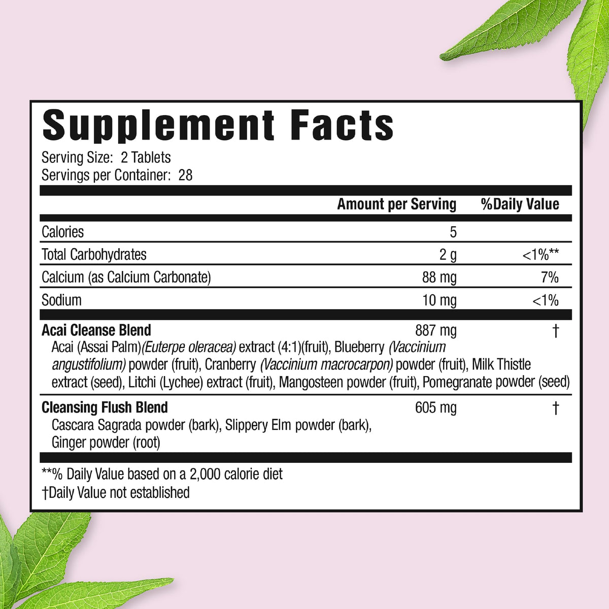 Applied Nutrition 14-Day Acai Berry Cleanse - 56 Tablets - image 2