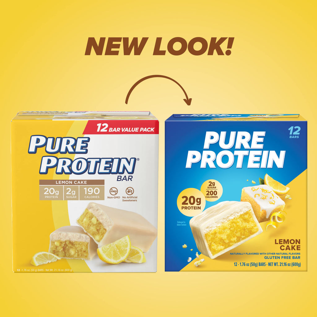 Pure Protein Bars, High Protein, Nutritious Snacks to Support Energy
