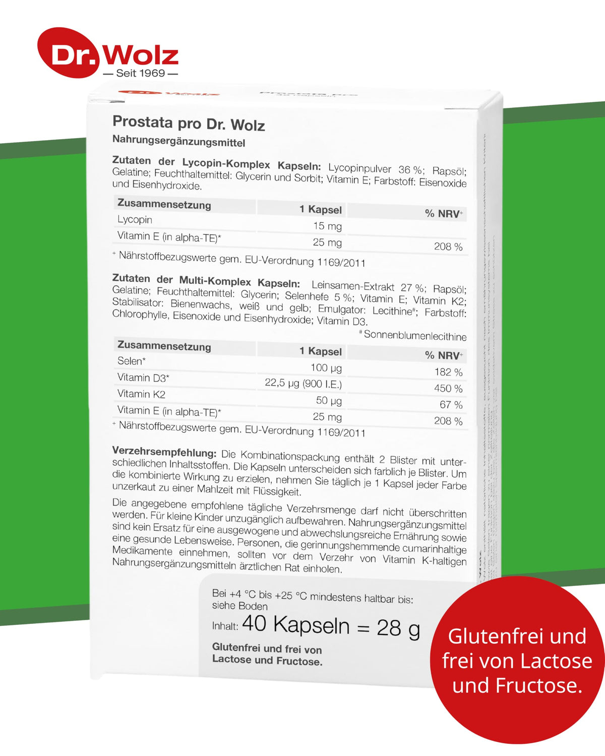 Dr. Wolz Prostate Pro - 40 Capsules - image 5