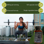 Luckycare Ashwagandha Capsules 600mg Root Extract - 120 Count - image 5