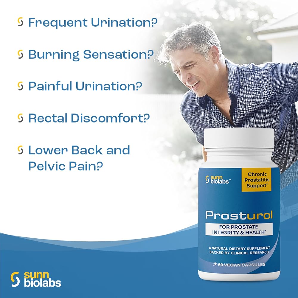 SUNN BIOLABS Prosturol Prostate Supplement with Saw Palmetto - 180 Capsules - image 2