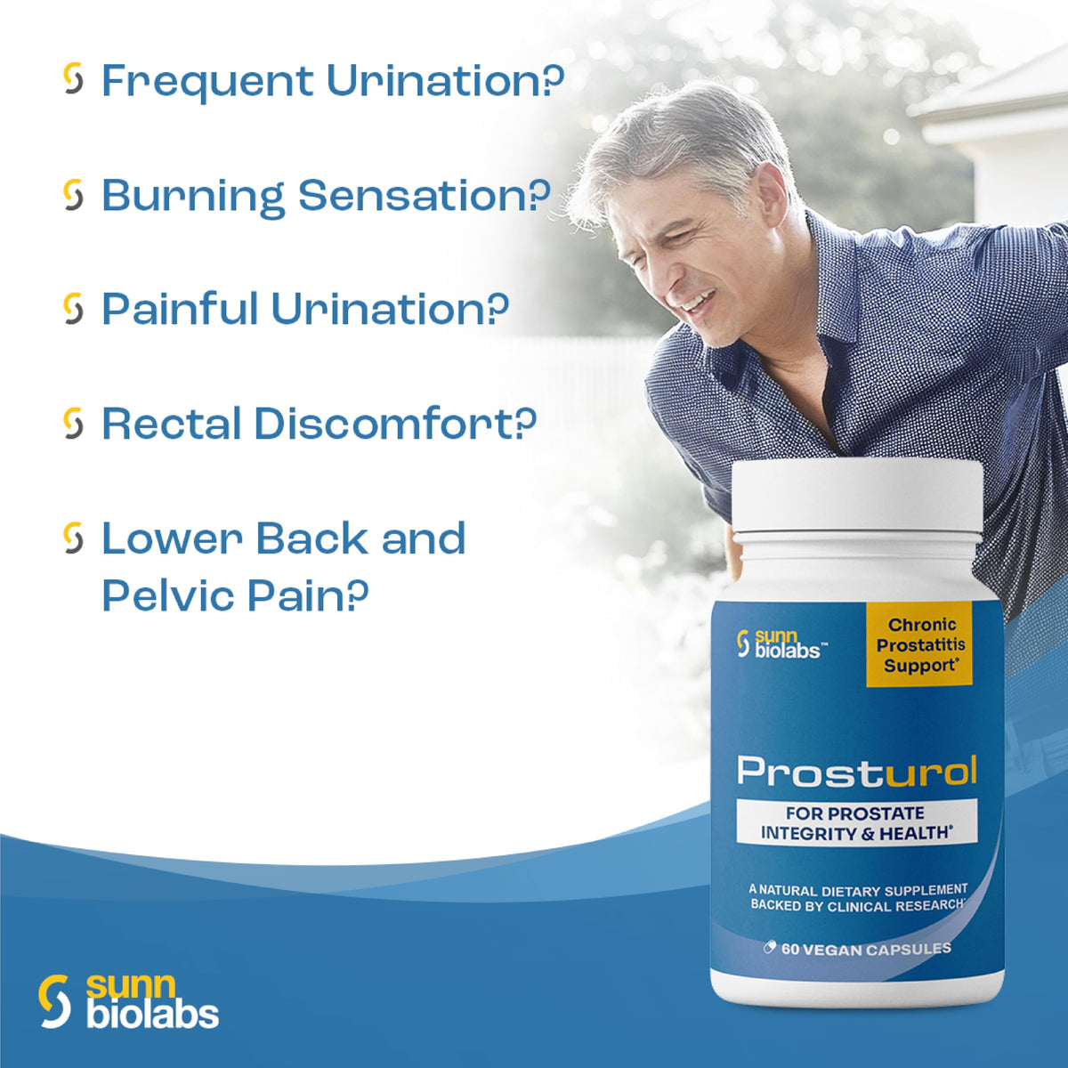 SUNN BIOLABS Prosturol Prostate Supplement - 60 Capsules - image 6