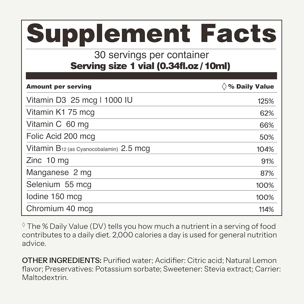 Vitabaum Multivitamin Max D3 Complex with Vitamin K - 30 Servings - image 4