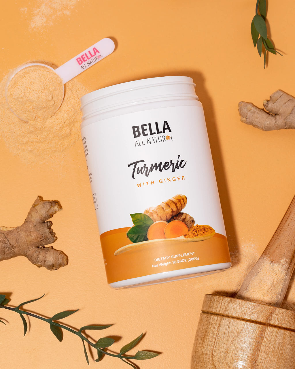 Bella All Natural Turmeric and Ginger Powder - 300g - image 4
