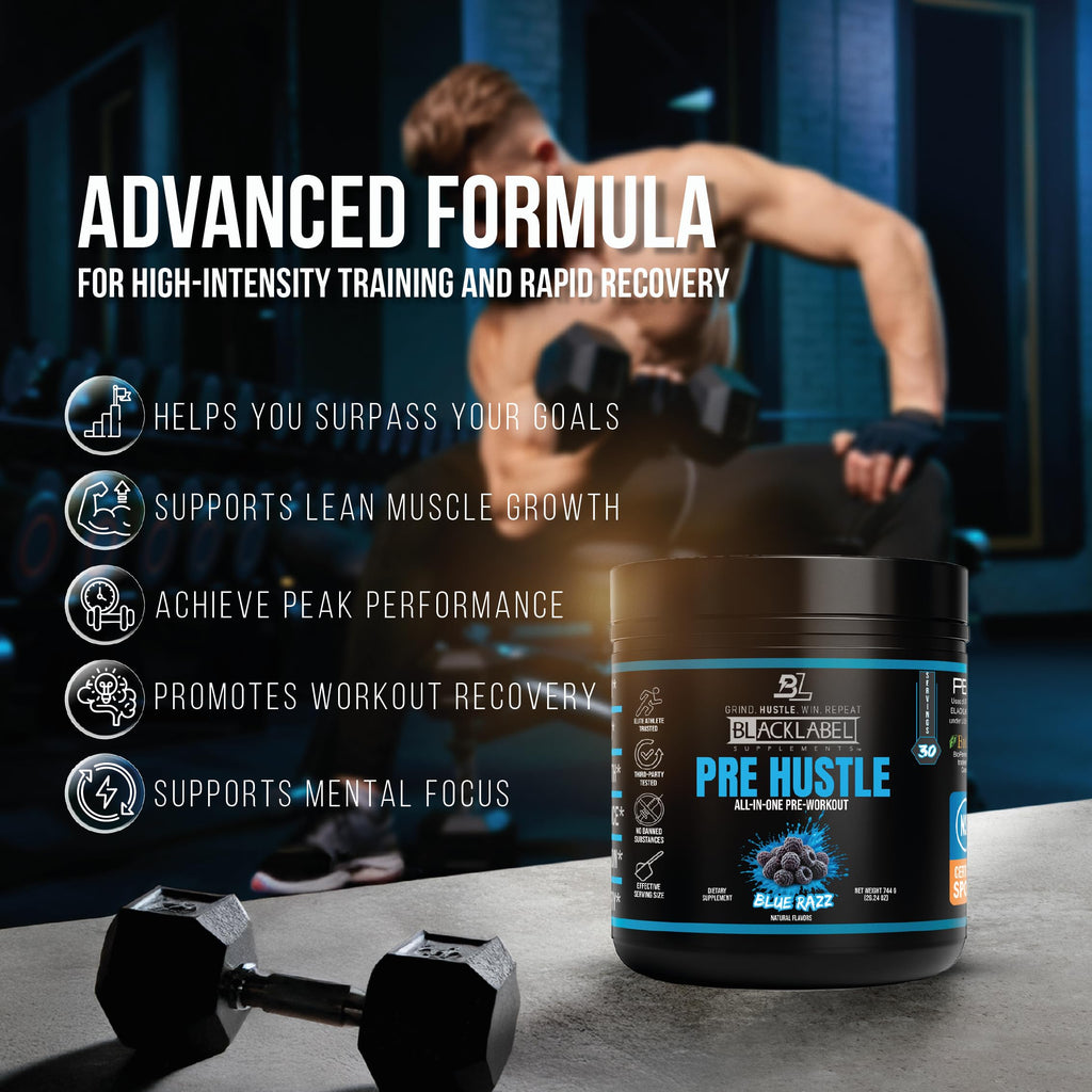Blacklabel Supplements PRE-Game Pre Workout Powder