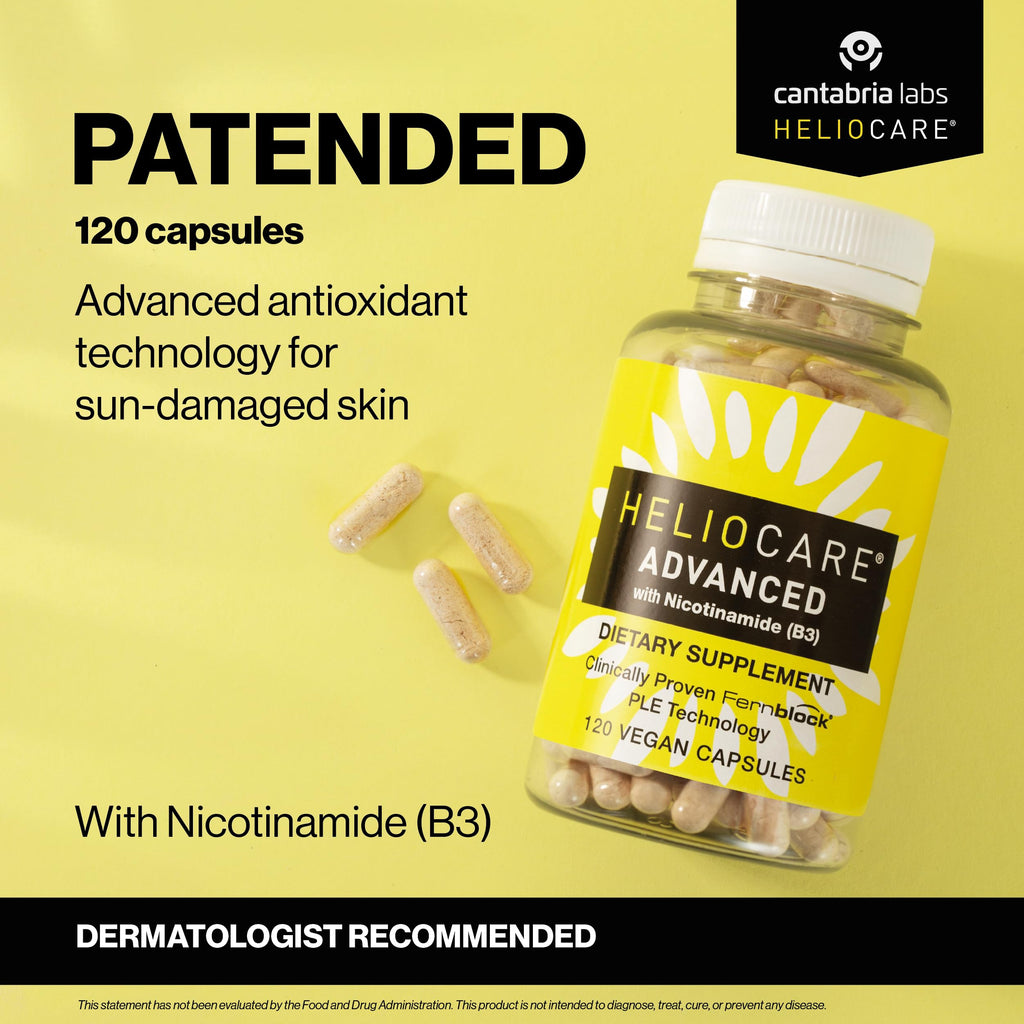 Heliocare Advanced Nicotinamide Antioxidant Supplement - 120 Capsules - image 2