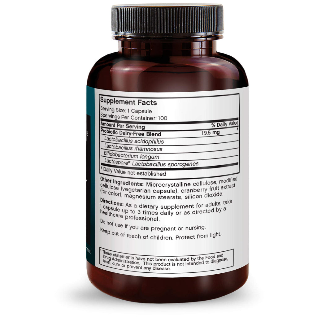 Futurebiotics Longest Living Acidophilus+ - 100 Vegetarian Capsules - image 2