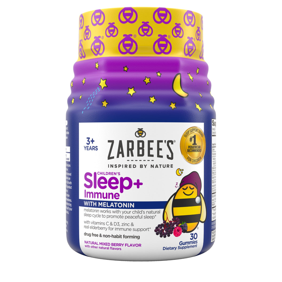 Zarbee's Children's Sleep + Immune Melatonin Gummies - 30 Count - image 8