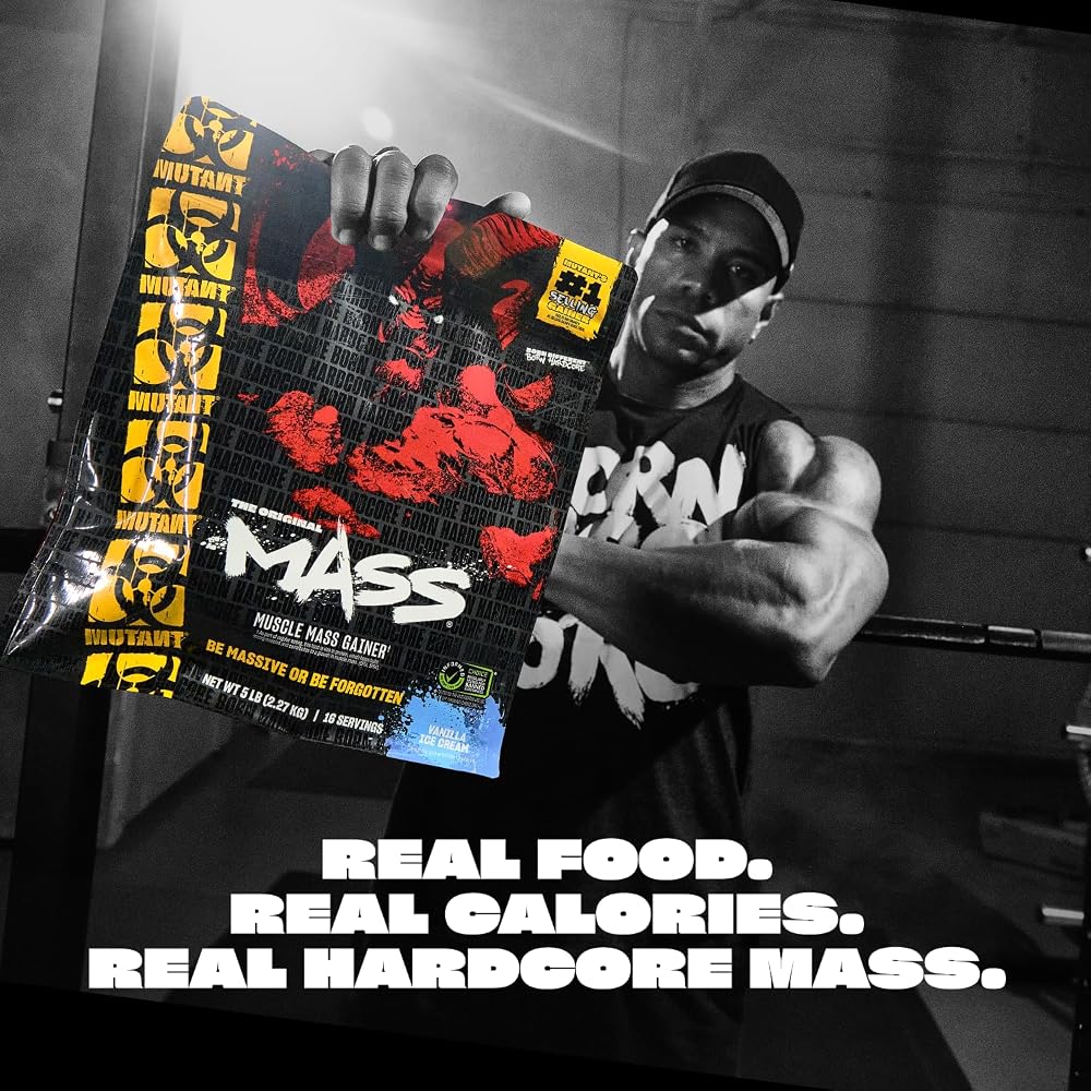Mutant Mass Weight Gainer Protein Powder, Cookies & Cream - 5 lb - image 3
