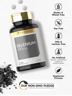 Carlyle Selenium Supplement 200 mcg - 270 Tablets - image 4