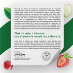 Lifeable Pre Post Probiotic Gummies for Men 10 Billion - 90 Count - image 8