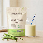 Sprout Living Organic Pea Protein Powder Unflavored - 1 Pound - image 3