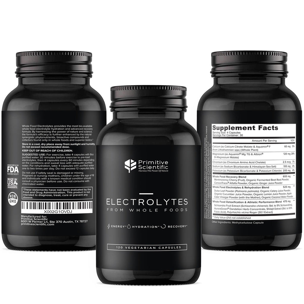 Primitive Scientific Electrolyte Capsules Advanced Hydration - 120 Count - image 5