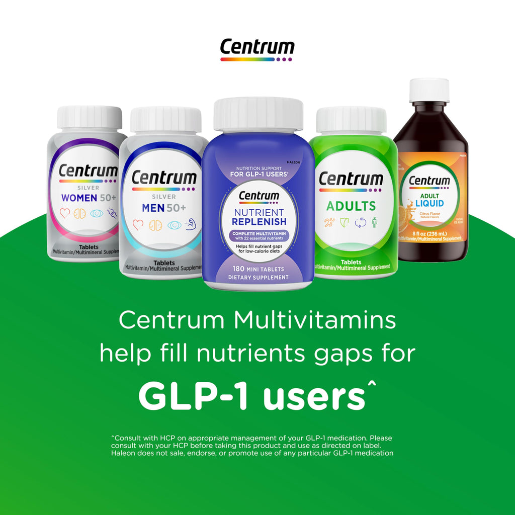 Centrum Silver Multivitamin for Adults 50+ - 80 Tablets - image 6