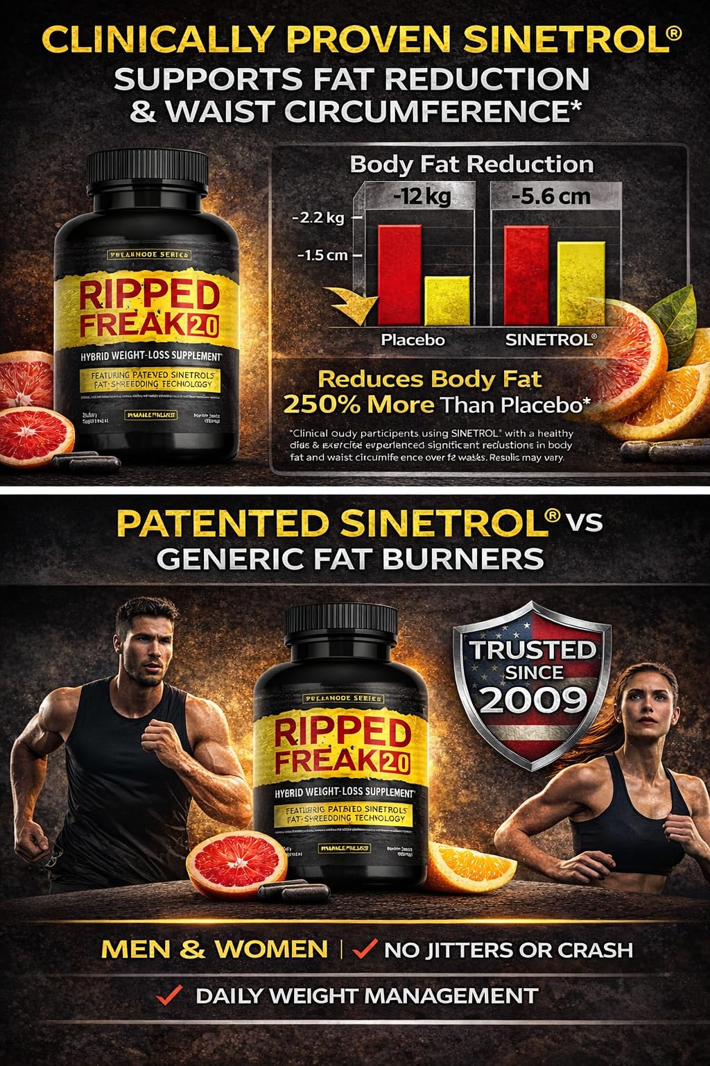 Pharmafreak Ripped Freak 2.0 Thermogenic Fat Burner - 60 Capsules - image 3