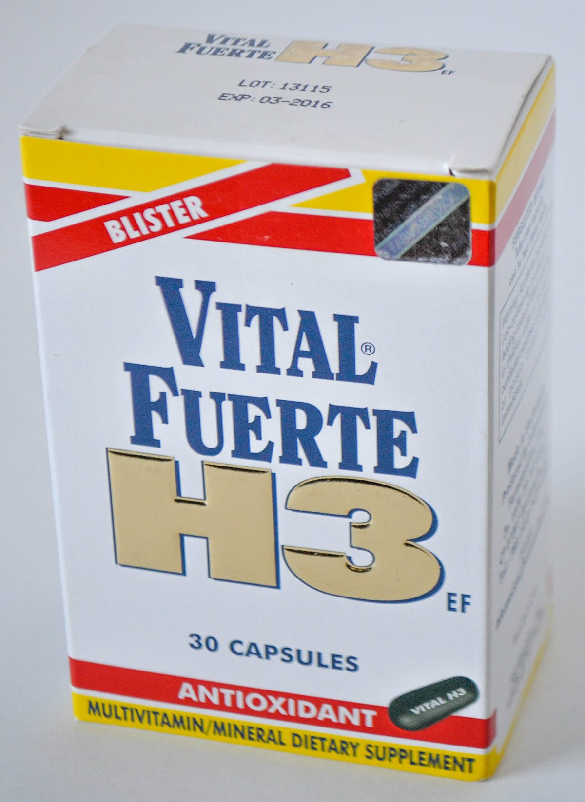 VIGUMYO H3 Vitamins and Minerals Dietary Supplement - 30 Capsules
