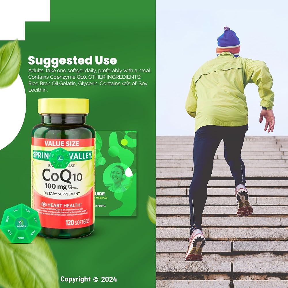 LightSpring Rapid-Release CoQ10 100 mg - 120 Softgels - image 8