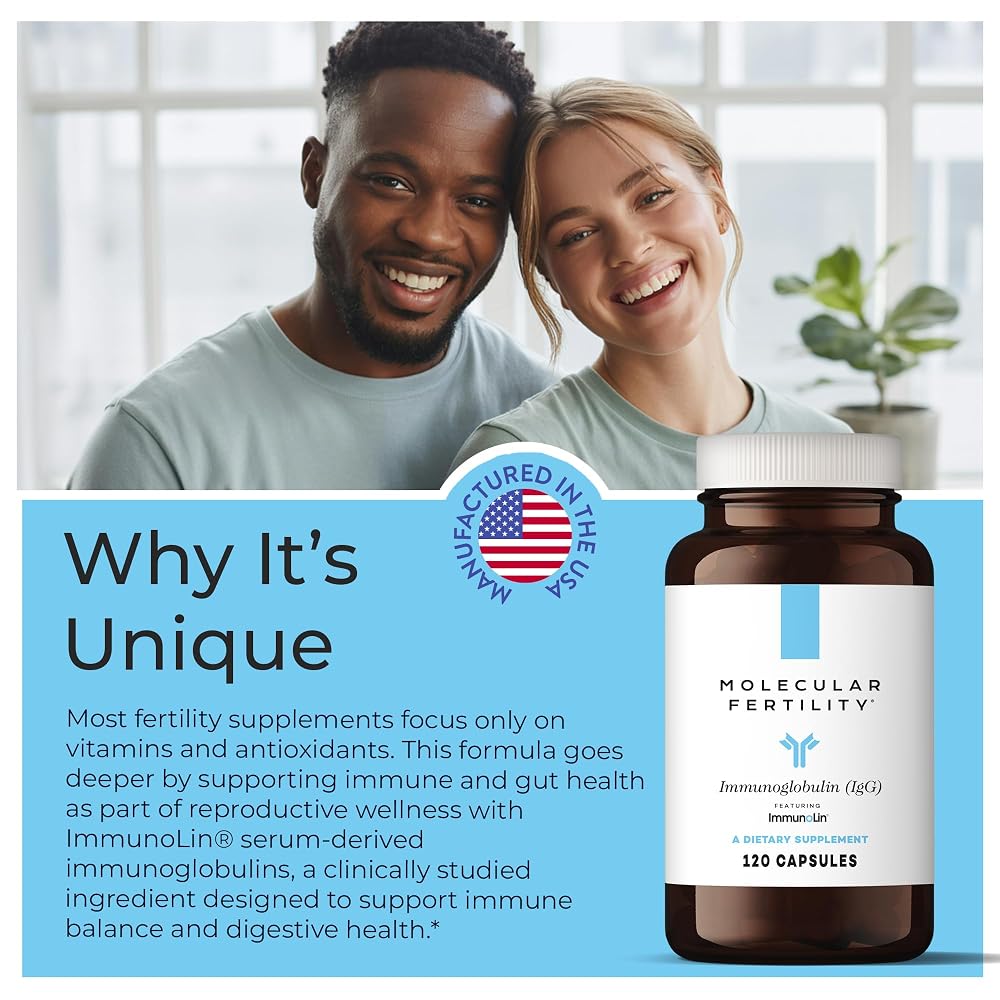 Molecular Fertility Immunoglobulin IgG Supplement - 60 Servings - image 4