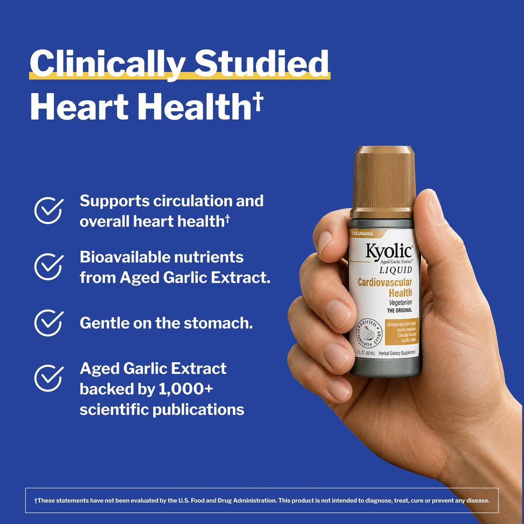 Kyolic Aged Garlic Extract Liquid Cardiovascular Support - 4 Fl Oz - image 2