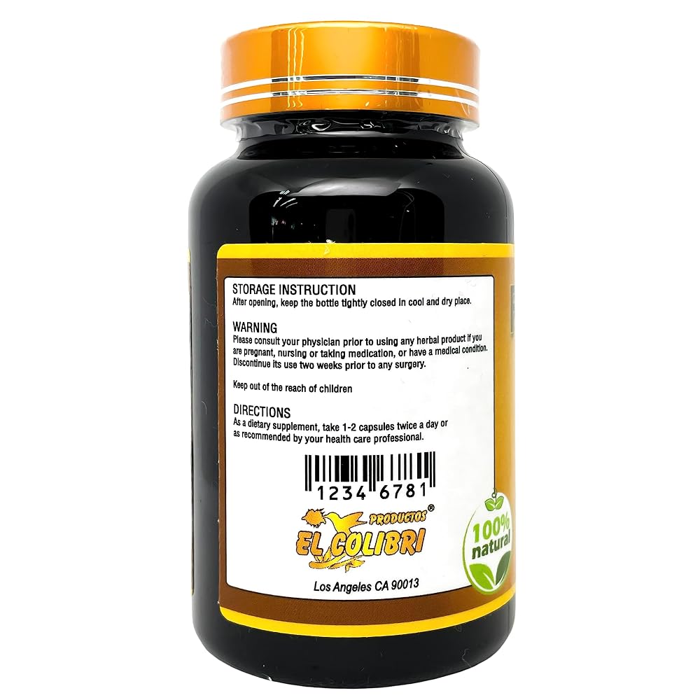 Productos El Colibri Fenugreek Extract 900mg - 90 Capsules - image 3