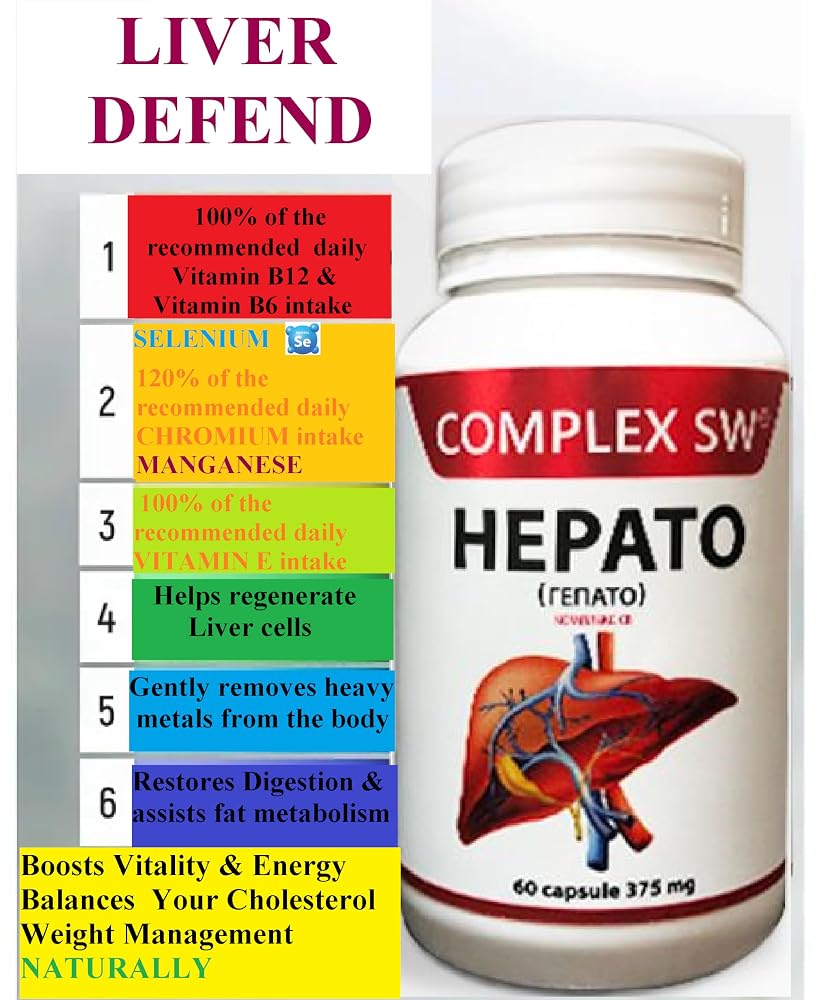 Generic Liver Cleanse Detox & Repair Herbal Support Complex - 60 Capsules - image 3