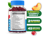 Lifeable Sugar Free Multivitamin Gummies for Men, Vegan - 90 Count - image 2