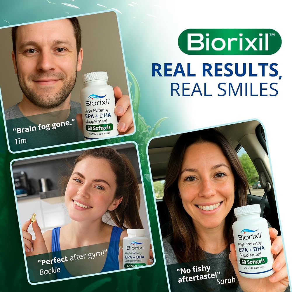 Biorixil Vegan Omega-3 Algae Oil EPA & DHA - 60 Softgels - image 5
