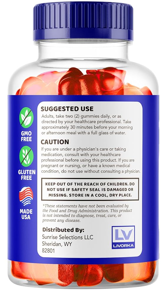 LIVORKA Microbio Keto ACV Gummies - 120 Gummies (2 Pack) - image 5