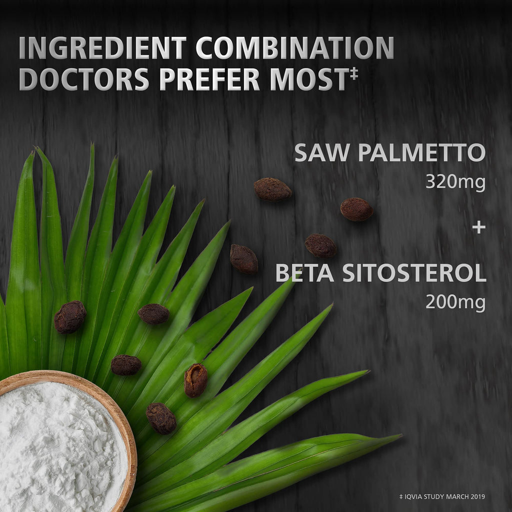 Urinozinc Prostate Plus Saw Palmetto & Beta Sitosterol - 60 Caplets - image 3