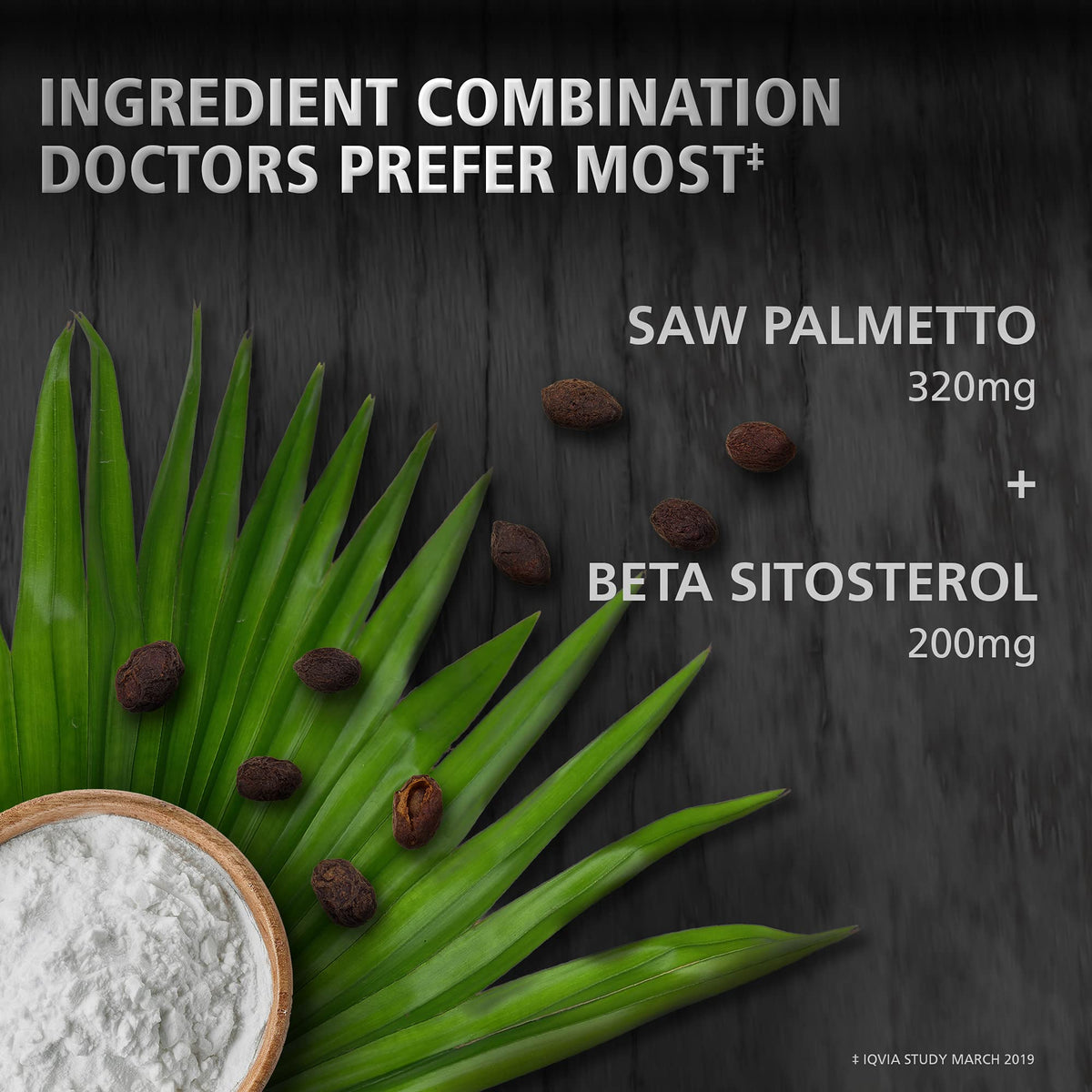 Urinozinc Prostate Plus Saw Palmetto & Beta Sitosterol - 60 Caplets - image 3