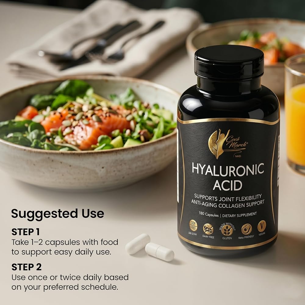 Cocó March N.M.D Hyaluronic Acid Low Molecular Weight - 180 Capsules - image 8