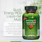 Irwin Naturals Quick Energy RED Active Lifestyle Multivitamin - 72 Softgels - image 5