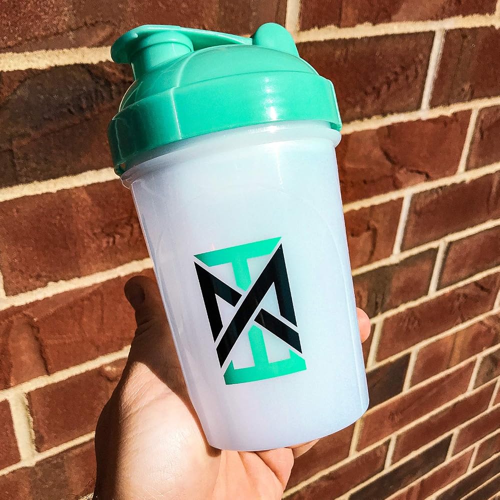 MIXT Energy Shaker Bottle 16 oz - Teal - image 2