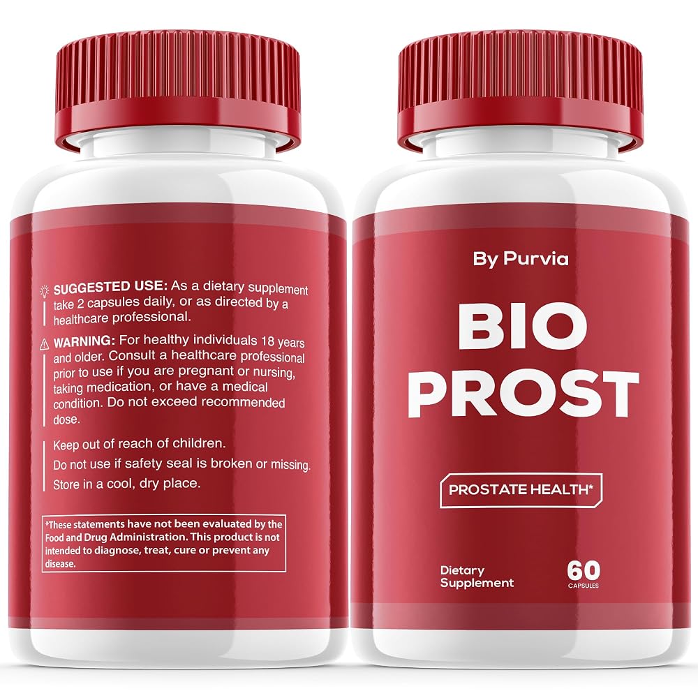 Purvia Bio Prost Advanced Formula Capsules - 120 Count - image 2