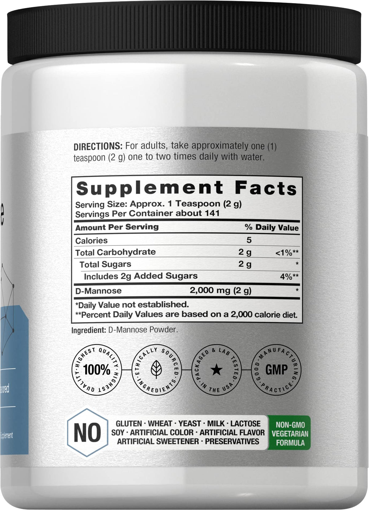 Horbäach D-Mannose Powder - 10 Oz - image 2