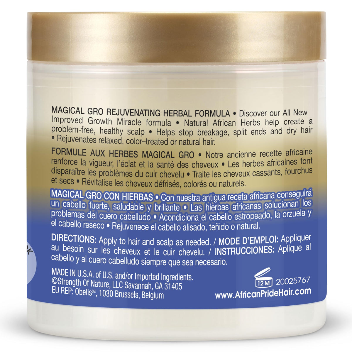 African Pride Magical Gro Rejuvenating Herbal Formula - 2 Pack - image 2