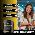NUQIIT NAD+ Supplement with Nicotinamide Riboside - 90 Capsules - image 7