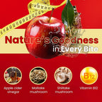 FNDMNTL Apple Cider Vinegar Gummies with Mushrooms - 60 Count - image 2