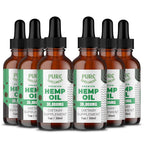 Pure Wellness Hemp Seed Oil Omega 3-6-9 - 6 Pack
