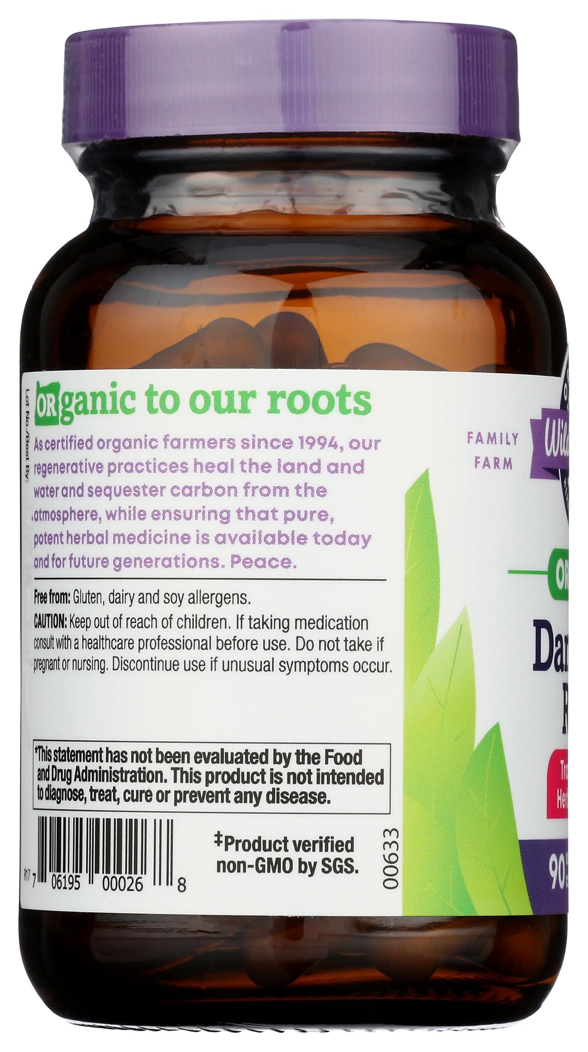 Oregon's Wild Harvest Dandelion Root Organic - 90 Capsules - image 6